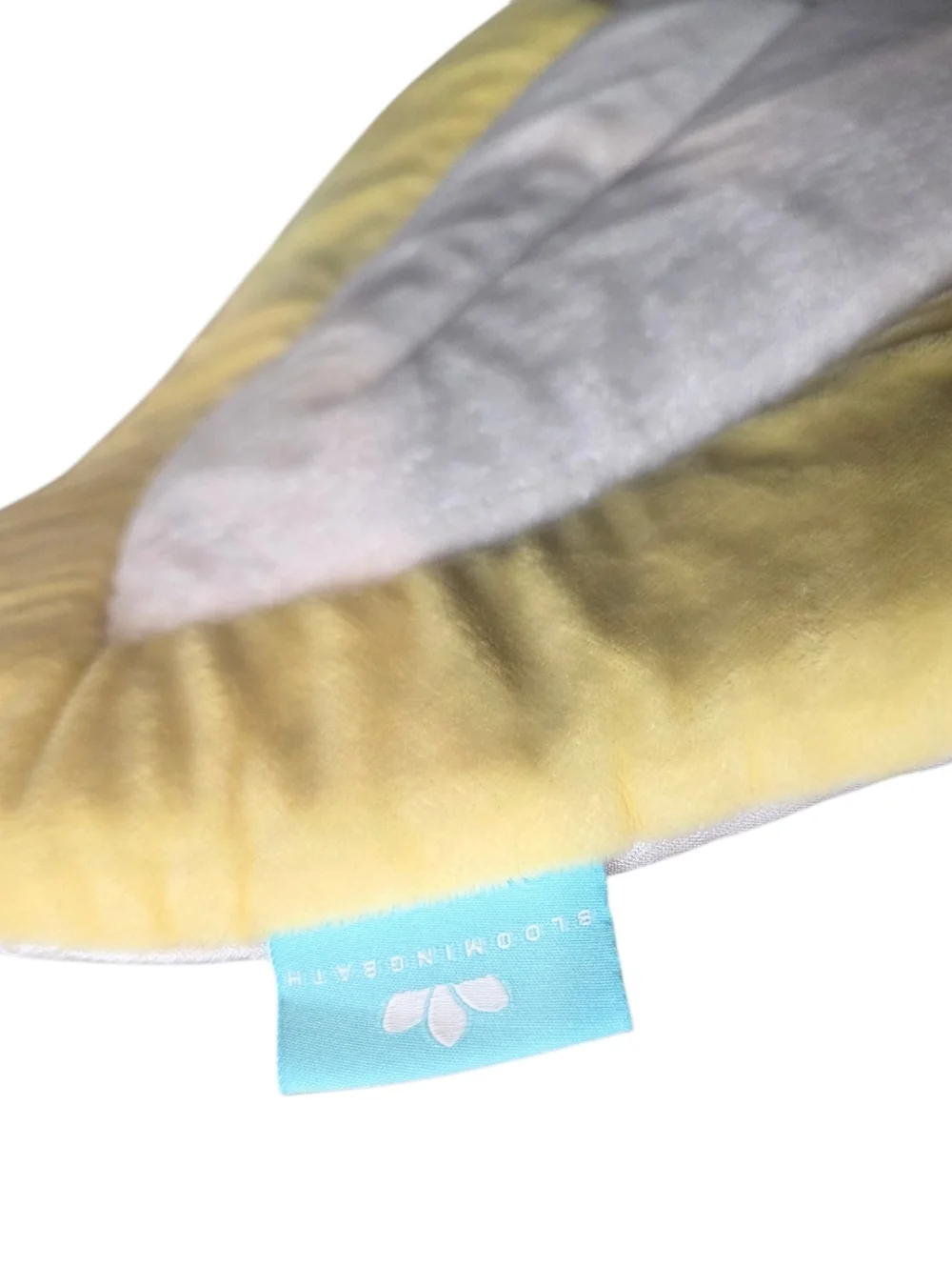 Blooming Bath Yellow Plush Baby Bath Lotus